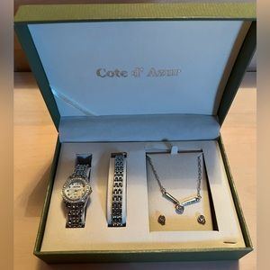 Watch and jewelry gift set NWT
